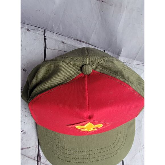 Vintage 80s Boy Scout Snapback Adjustable Baseball Cap Made in USA READ - Picture 2 of 5